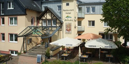 Essen-gehen - Sitzplätze im Freien - Eifel - Restaurant Waldesblick - Hotel-Restaurant Waldesblick