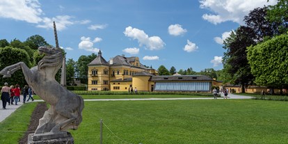 Essen-gehen - Salzburg-Stadt Riedenburg - Hellbrunner Park - Gasthaus zu Schloss Hellbrunn