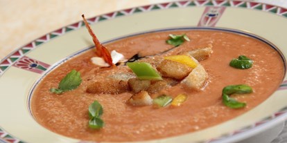 Essen-gehen - Gerichte: Fisch - Köstliche Suppen im Gasthof Bayrischer Hof in Wels - Gasthof Bayrischer Hof