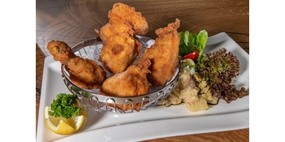 Essen-gehen - Gerichte: Antipasti - Salzburg - Ein Klassiker im Stegerbräu - das Steirische Backhendl - Restaurant Stegerbräu - Radstadt