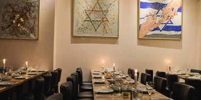 Essen-gehen - Art der Küche: marokkanisch - Israelisches Buffet bei Feinberg´s - Speisen nach israelischer Art - Restaurant Feinberg's