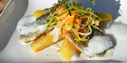 Essen-gehen - Gerichte: Fisch - genussvolle Slow Food Kulinarik - Trattlers Einkehr