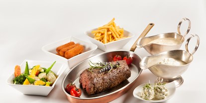 Essen-gehen - Sitzplätze im Freien - Salzburg - Hotel - Restaurant zum Hirschen