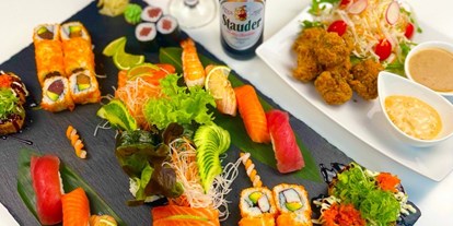 Essen-gehen - Gerichte: Sushi - 1 jährige Jubiläums-Präsentation mit Stauder Pils - Sushi Bistro Byakko