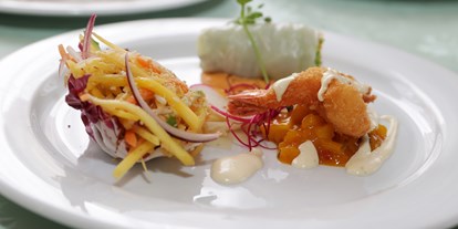 Essen-gehen - Art der Küche: asiatisch - individuelle Vorspeisenvariation (fotocredit Walter Luger) - OSTWIND im Gasthaus Mentil