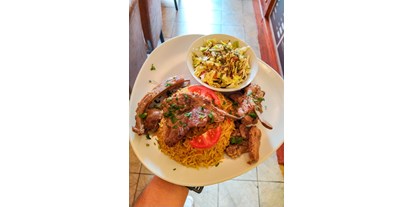Essen-gehen - Art der Küche: türkisch - Biriyani-Reis mit Lammfleisch  - Eleven Eleven Restaurant & Tagesbar - Salzburg