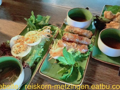 Essen-gehen - Art der Küche: vietnamesisch - Vietnamesische Restaurant REISKORN Metzingen