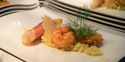 Essen-gehen - Gerichte: Schnitzel - Scampi - Restaurant im Hotel Glocknerhof