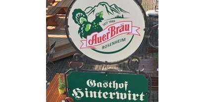 Essen-gehen - Bayern - Ausleger - Gasthof Hinterwirt