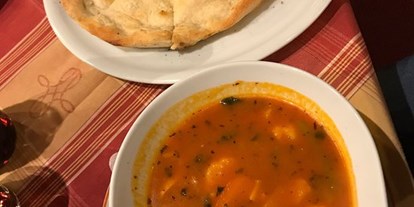 Essen-gehen - Art der Küche: indisch - Salzburg-Stadt Riedenburg - Indische Spezialität: Aloo Shorba - zaffran indian cuisine