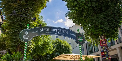 Essen-gehen - Ambiente: urig - PLZ 5020 (Österreich) - Stern-Biergarten und Stöckl