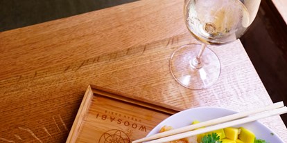 Essen-gehen - Art der Küche: asiatisch - Woosabi Bowl with shrimps - Restaurant Woosabi