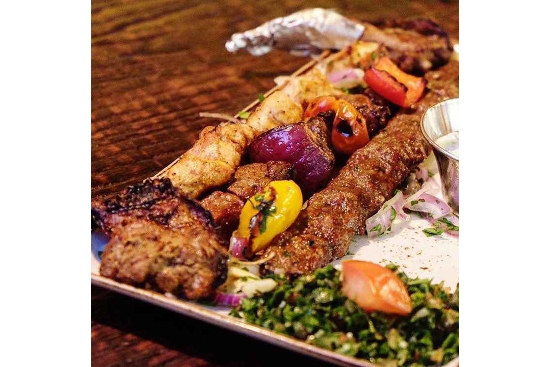 Restaurant: Levantinische gemischte Grillplatte - Levantine taste