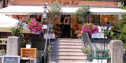 Essen-gehen - Raucherbereich - Salzburg - Seenland - Cafe am Kai