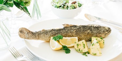 Essen-gehen - Gerichte: Schnitzel - Steiermark - Forelle aus dem Sulmwasser - Gasthof Martinhof