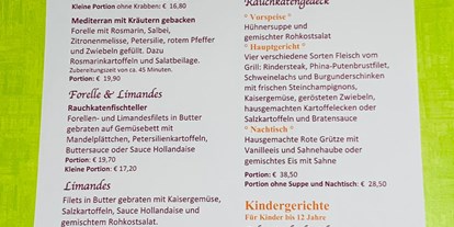 Essen-gehen - Lieferservice - Deutschland - Speisenkarte Seite 3 ab April 2022 - Rauchkate Beverstedt