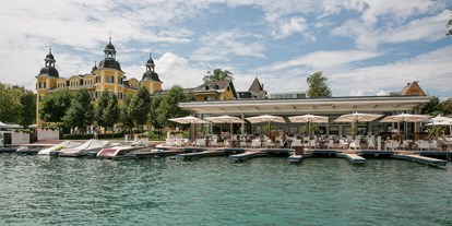 Essen-gehen - rollstuhlgerecht - Kärnten - Seespitz im Falkensteiner Schlosshotel Velden