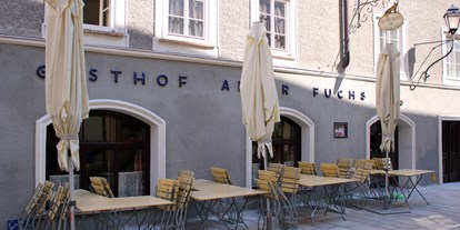 Essen-gehen - Raucherbereich - Salzburg - Seenland - Gasthof Alter Fuchs
