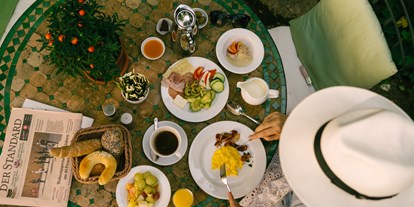Essen-gehen - Mahlzeiten: Frühstück - Salzburg - Seenland - A*-Bar & Lounge im Hotel & Villa Auersperg
