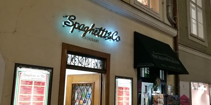 Essen-gehen - Art der Küche: italienisch - Wals - Das Spaghetti und Co in der Getreidegasse in Salzburg - Spaghetti & Co.