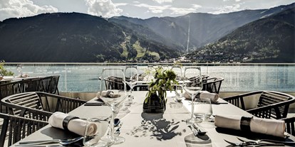 Essen-gehen - Art der Küche: mediterran - Salzburg - Restaurant direkt am See in Zell am See. - SEENSUCHT - Restaurant am See