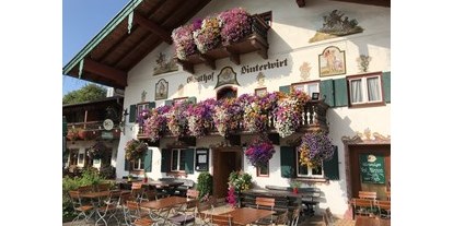 Essen-gehen - rollstuhlgerecht - Bayern - Gasthof Hinterwirt - Gasthof Hinterwirt