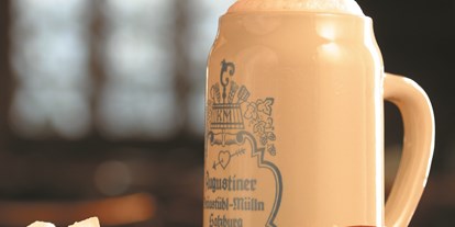 Essen-gehen - Salzburg-Stadt Taxham - Regionale Schmankerl zum süffigen Bräustübl-Bier - Augustiner Bräu Kloster Mülln Salzburg
