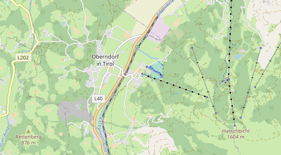 Restaurant auf Karte