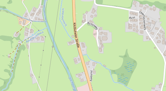 Restaurant auf Karte