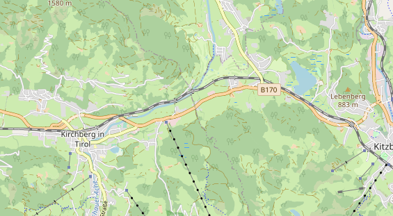 Restaurant auf Karte