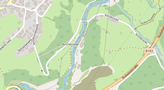 Restaurant auf Karte