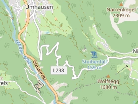 Restaurant auf Karte