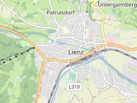 Restaurant auf Karte