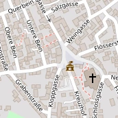 Restaurant auf Karte