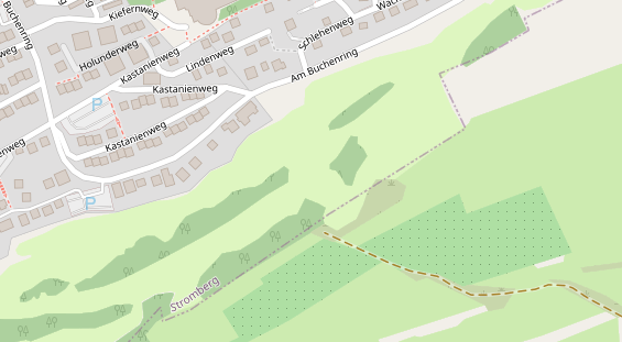 Restaurant auf Karte