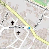 Restaurant auf Karte