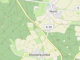 Restaurant auf Karte