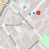 Restaurant auf Karte