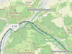 Restaurant auf Karte