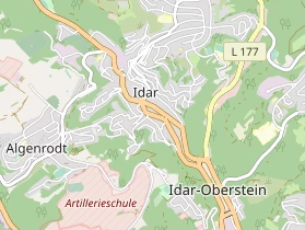 Restaurant auf Karte