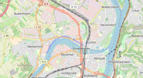 Restaurant auf Karte