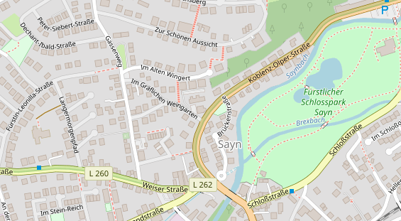 Restaurant auf Karte