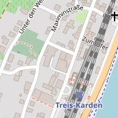 Restaurant auf Karte