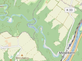 Restaurant auf Karte