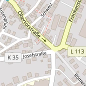 Restaurant auf Karte