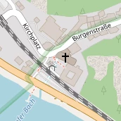 Restaurant auf Karte