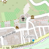 Restaurant auf Karte