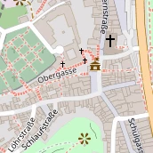 Restaurant auf Karte