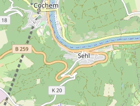Restaurant auf Karte