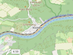 Restaurant auf Karte